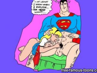 Superman and Supergirl orgies