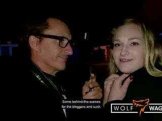 Scarlett loves to suck & ride an older guy’s cock! WOLF WAGNER Porn Videos