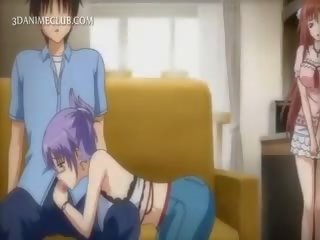 Anime Sweetheart Opening Legs For A Hot Pussy Lick