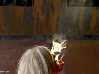 Hawt blond puma suédois acquiert likewise chaud à manipuler elle voulu certains action