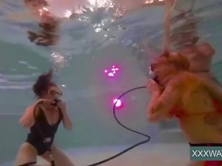 Super hot underwater girls stripping and masturbating Porn Videos