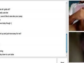 Mollig harig poesje squirts op omegle camera tonen