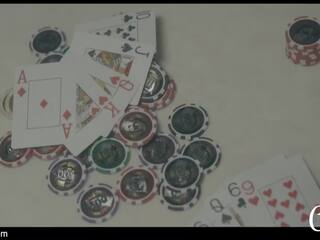 Xpervo - съвършен дребен мадама плаща покер плейър с тя путка